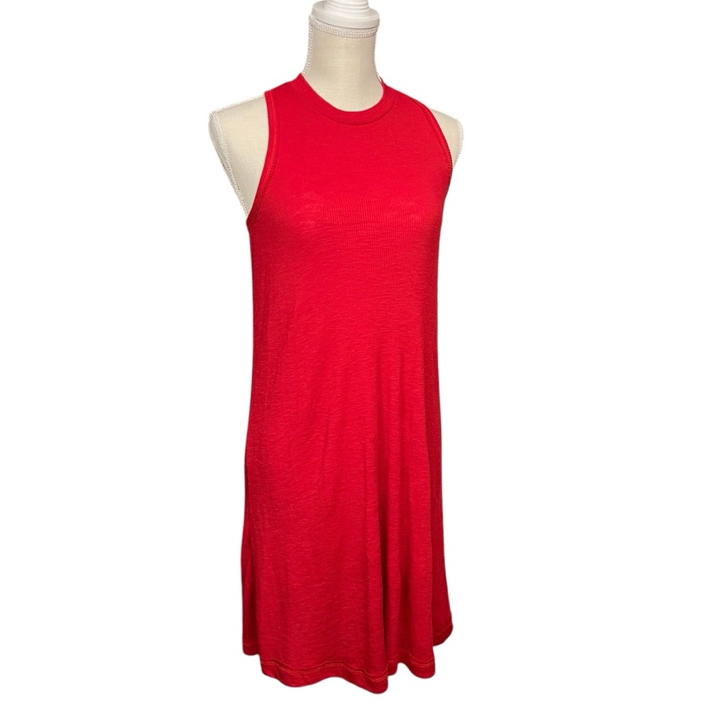 True Craft Red Midi Sleeveless Dress Juniors Size Small NWT